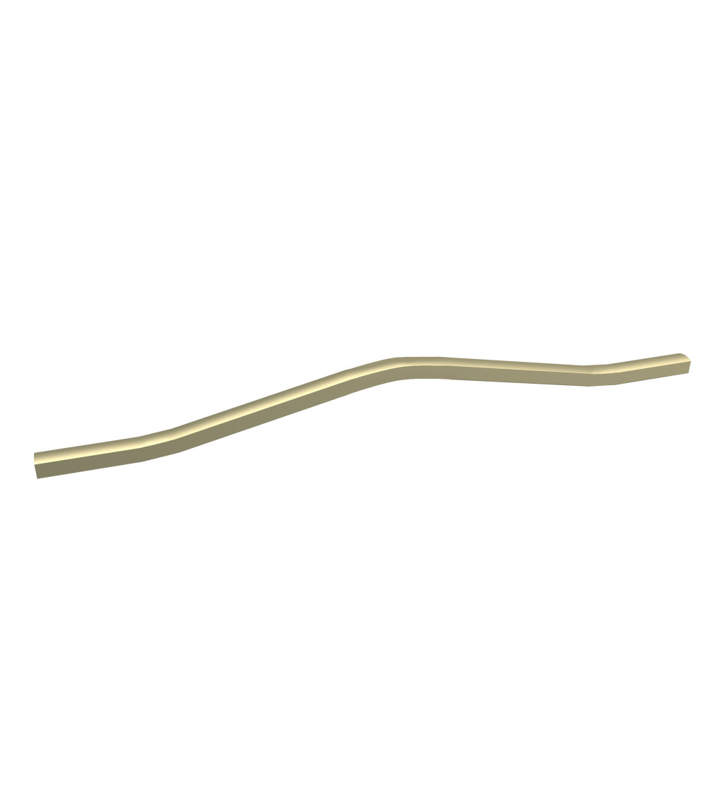 Poignée de meuble anode en or APRO-1 poignée design