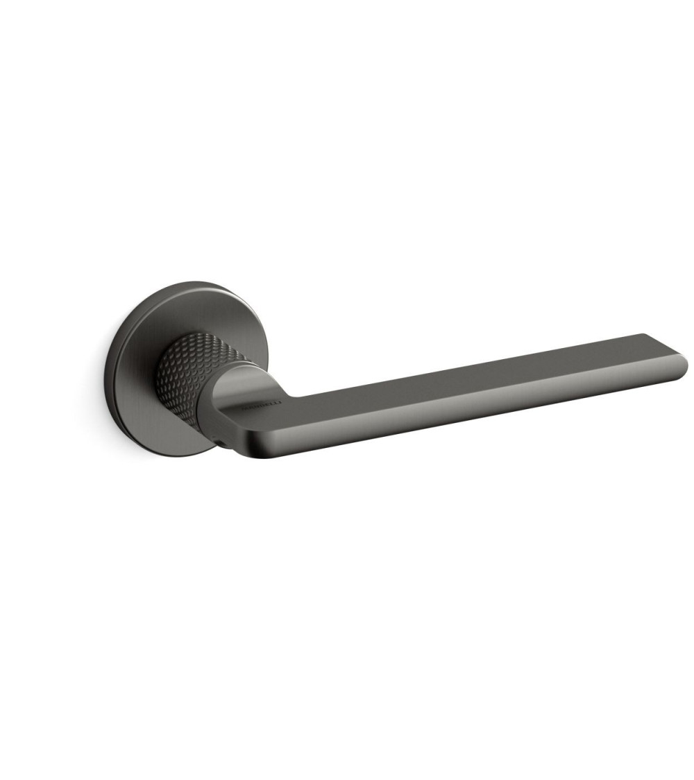 original industrial door handle in solid brass