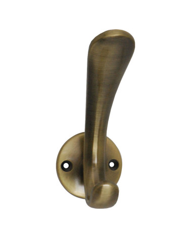Patère murale Courbe bronze