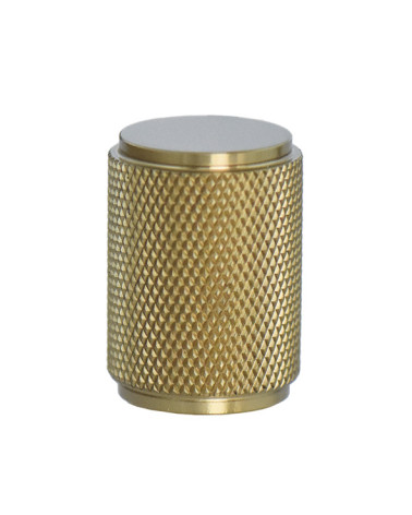 Bouton de meuble Cers Or Satiné