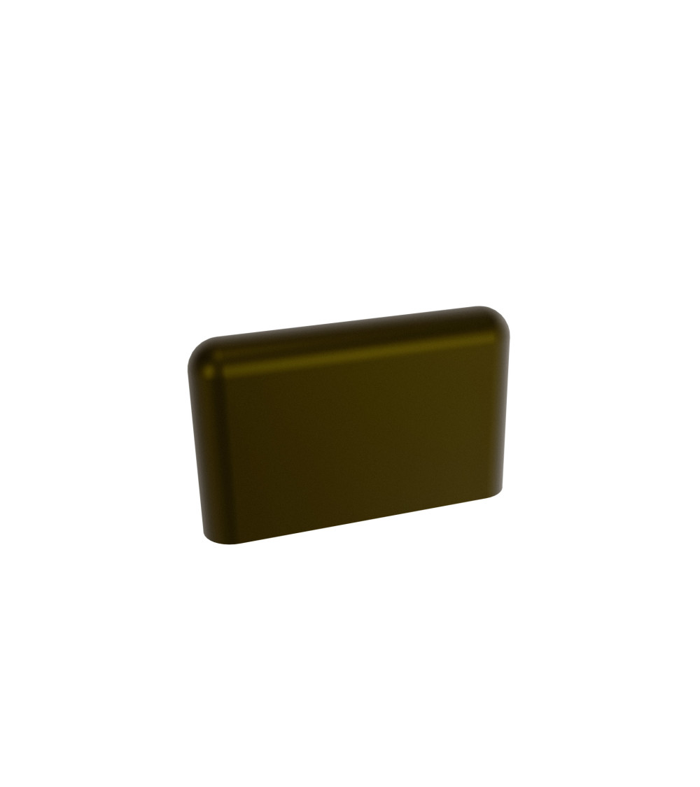 Poignée de meuble marron olive NOX-1 poignée design