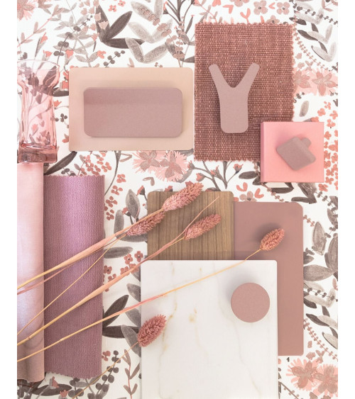 Poignée de meuble rose poudré SEA poignée design