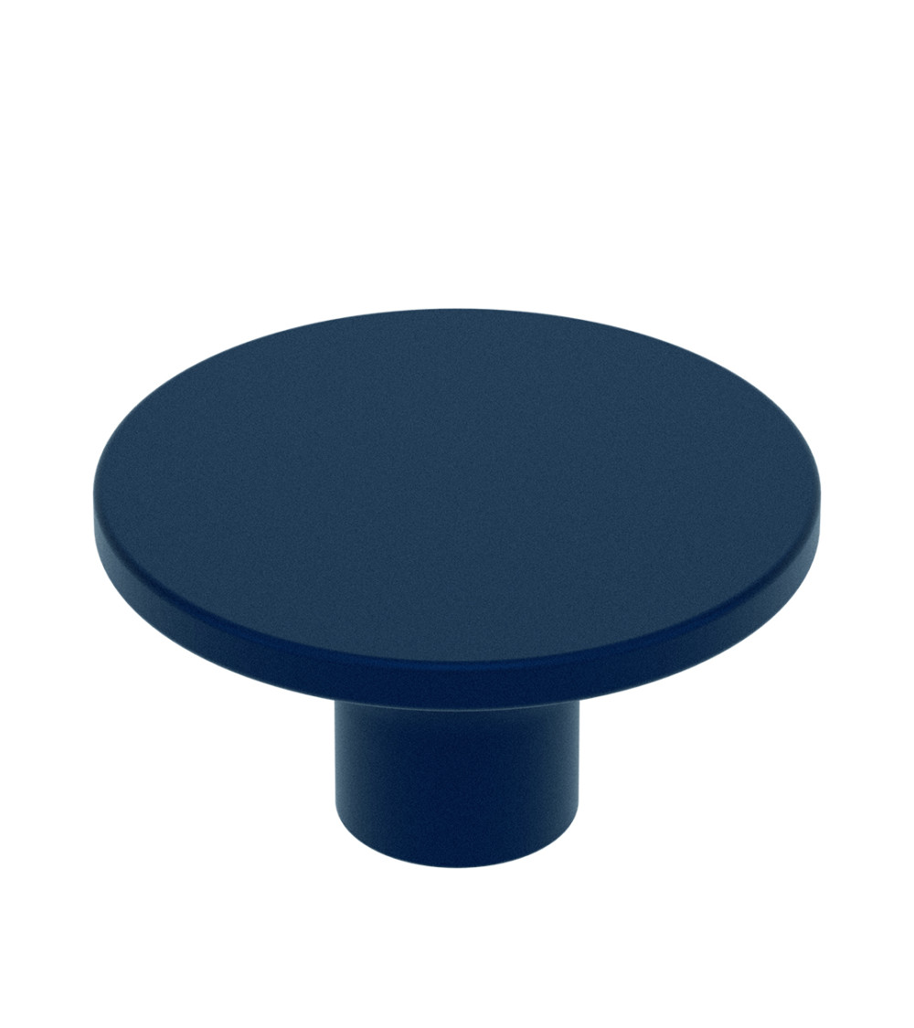 Bouton de meuble bleu marine ASTRO poignée design