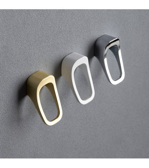 Bouton de meuble acier inoxydable LAGO poignée design