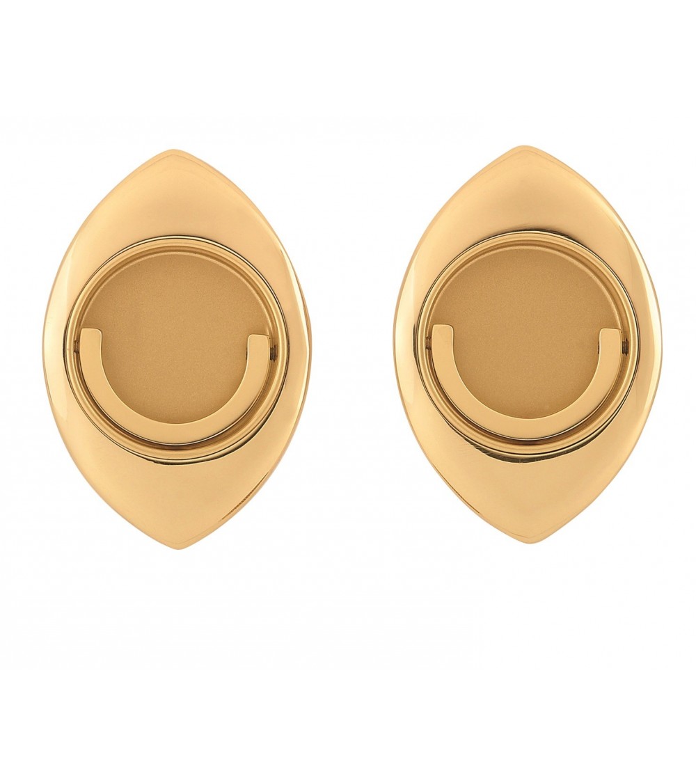 Poignée de porte encastrable pour porte coulissante en forme de goutte de couleur chrome poli