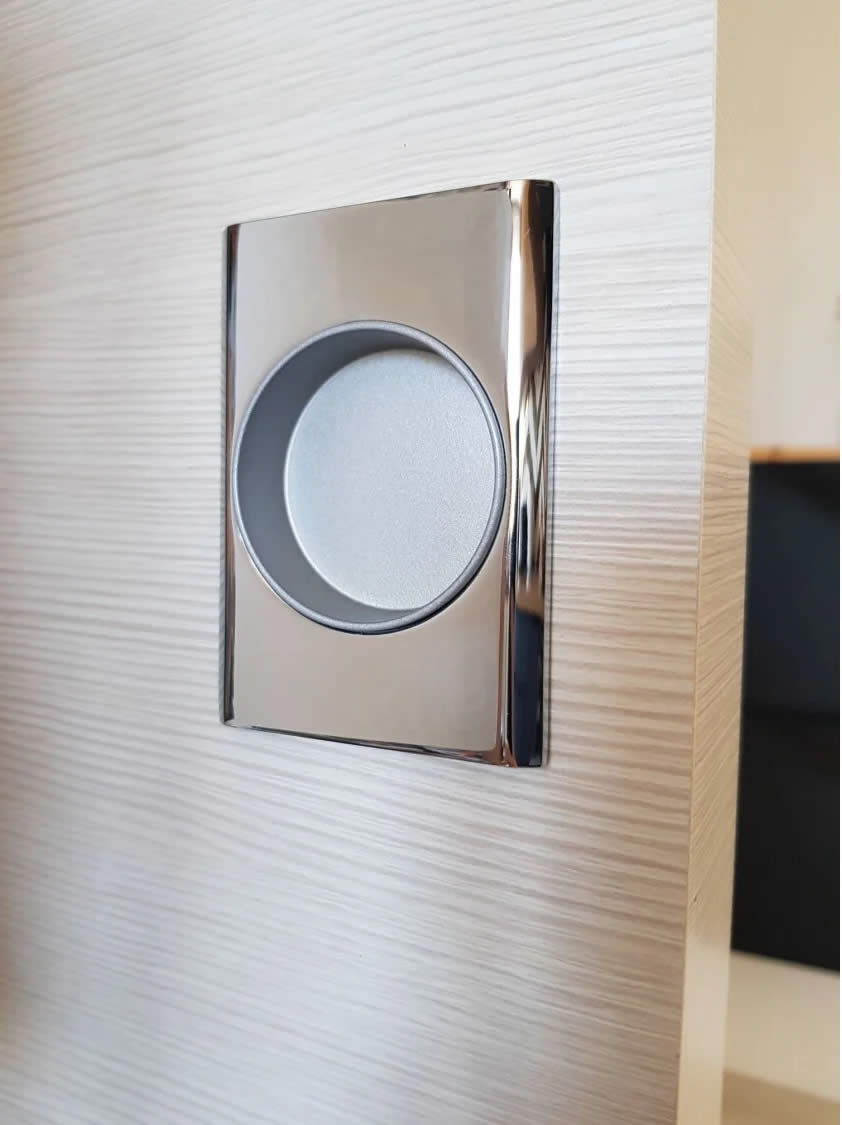 Poignée intérieur pour porte coulissante encastrée de chez Milla poignée