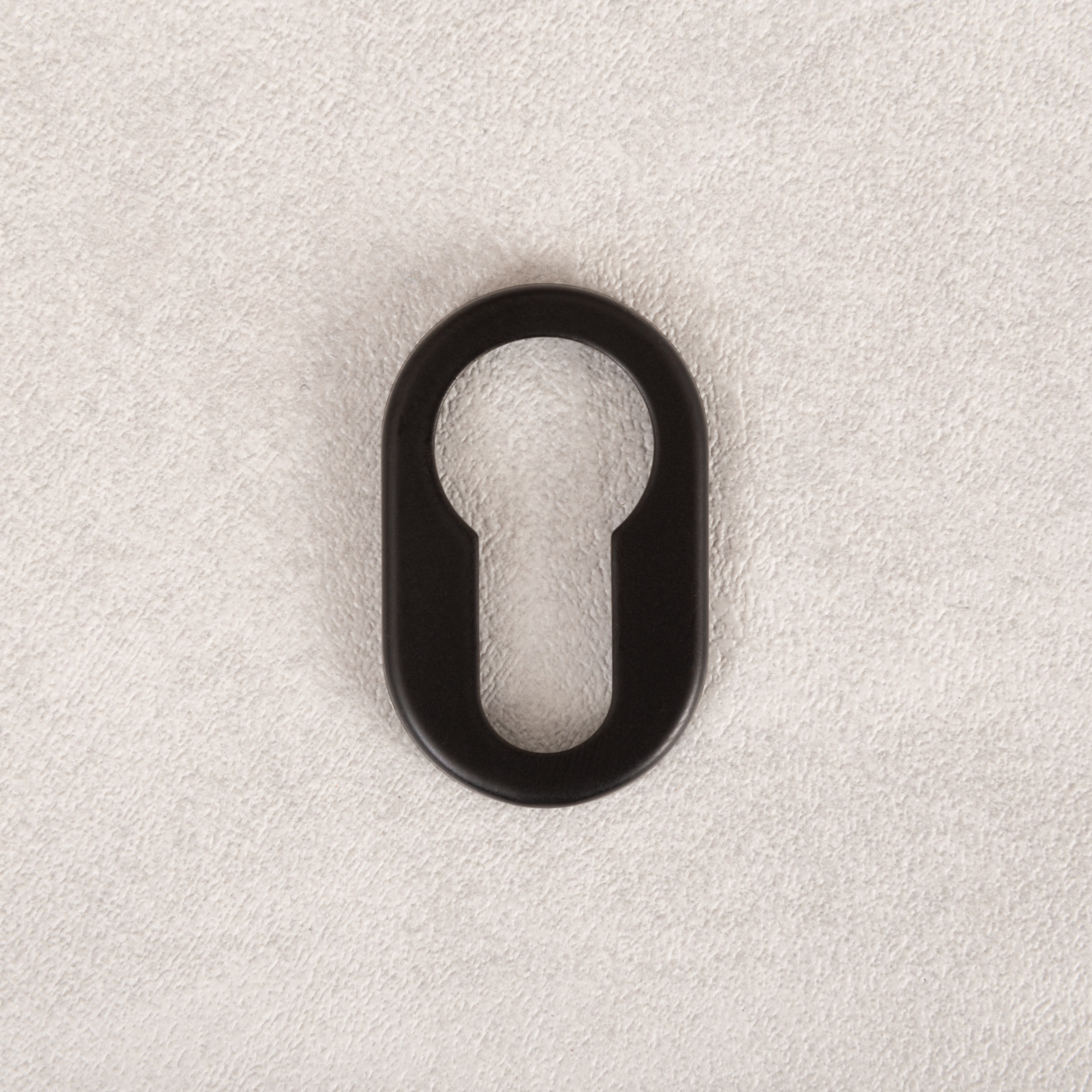Ultra-minimalist slim door rosette for plateless handles from Verum