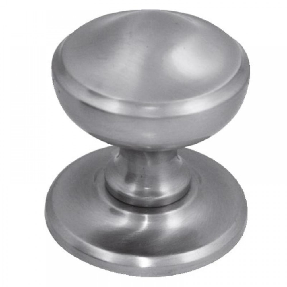 Old-fashioned door knob for rim lock