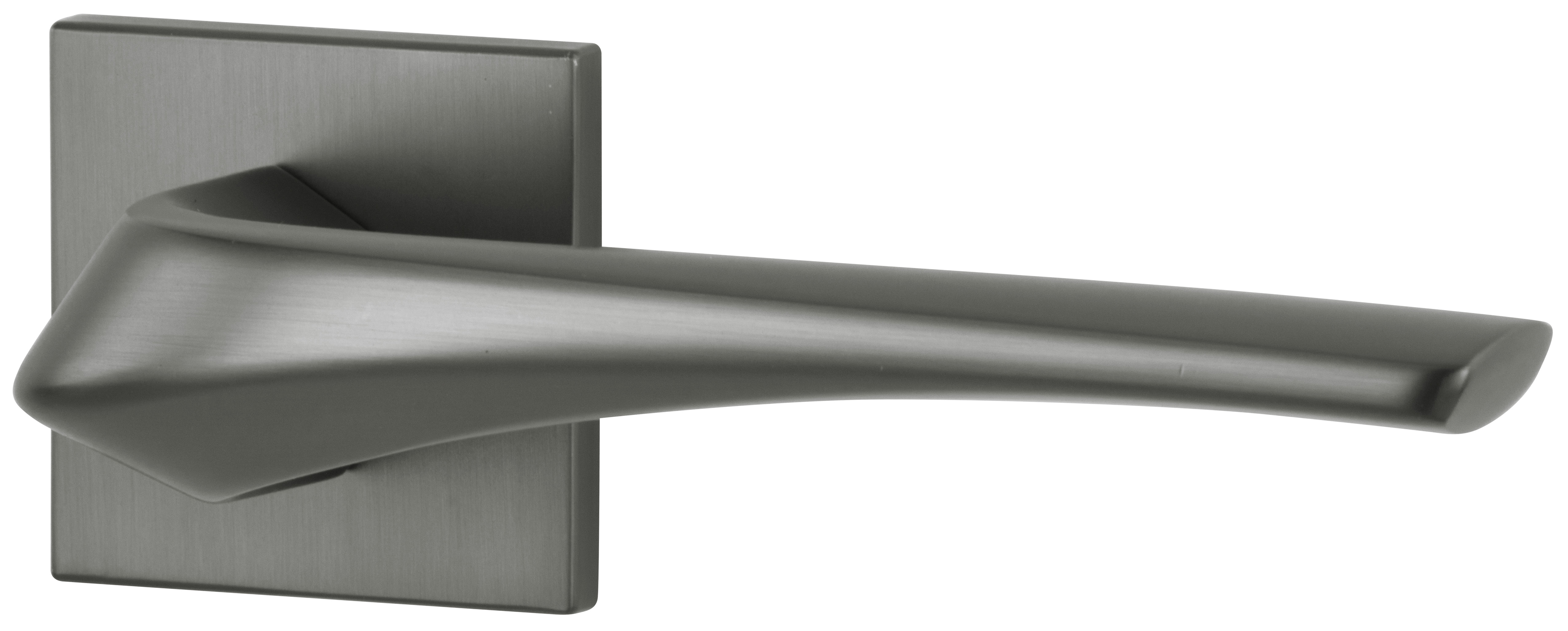 Designer anthracite grey door handle — an alternative to the black handle
