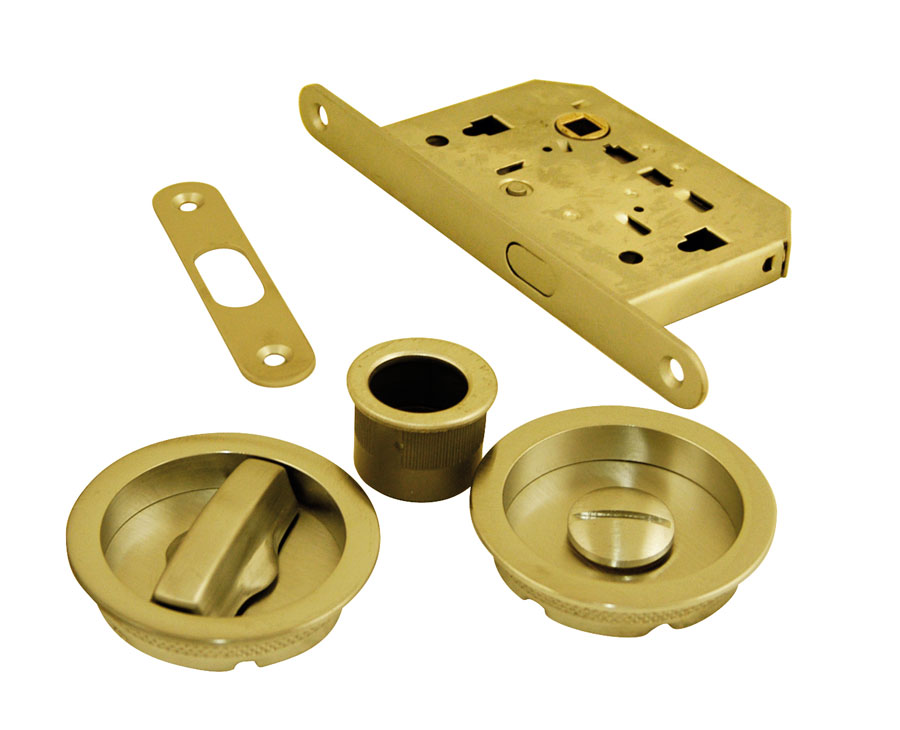 lock and privacy latch kit for sliding door available in many colours at the milla poignées shop