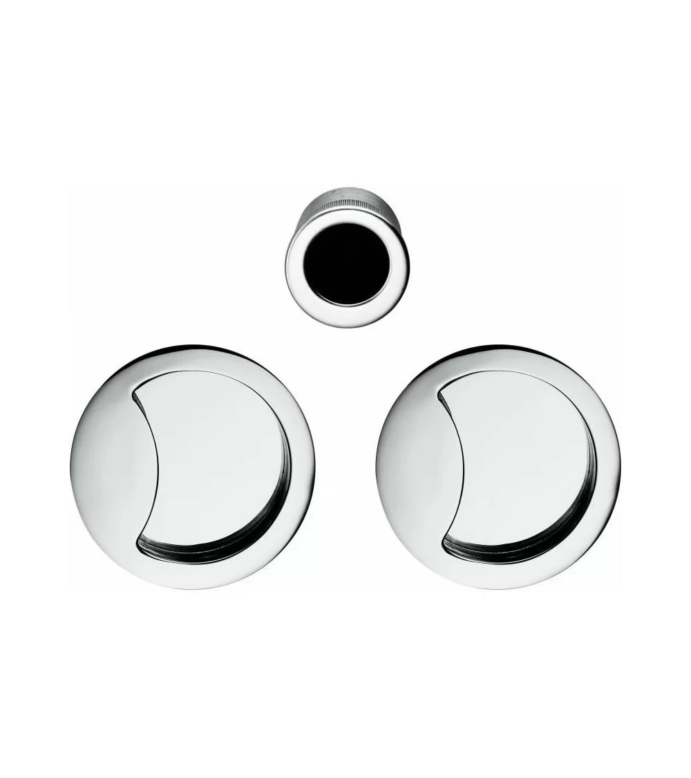 round recessed door handle designed for the sliding door of your office