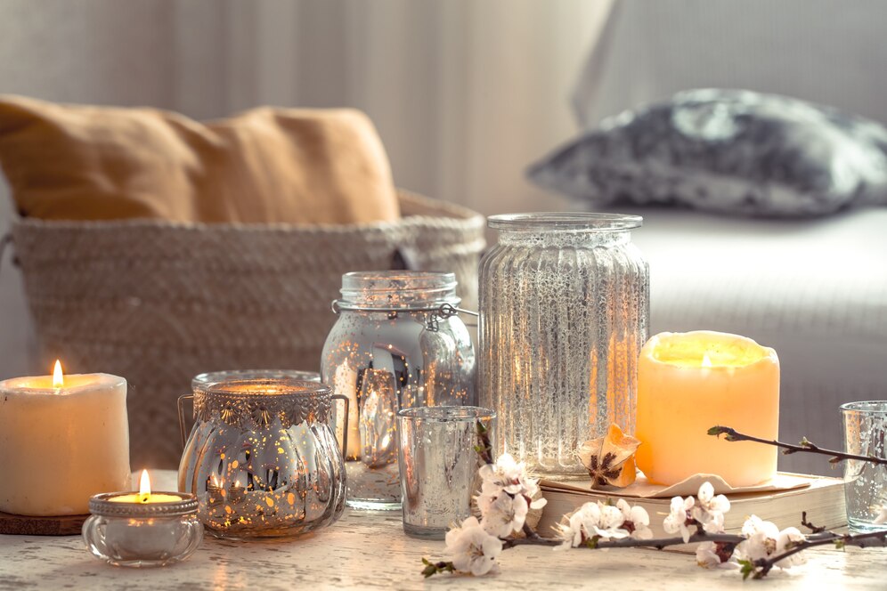 candles and tea light holders