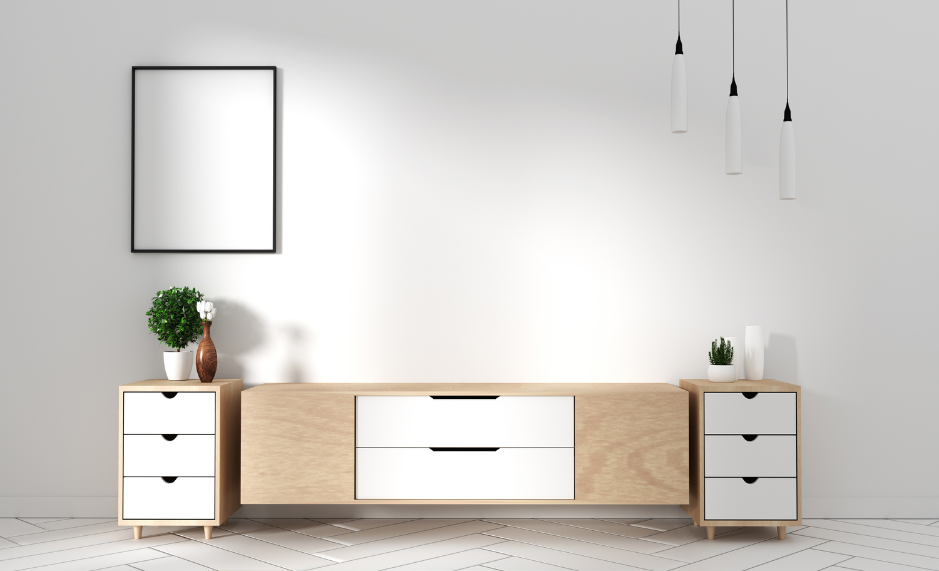 contemporary TV unit