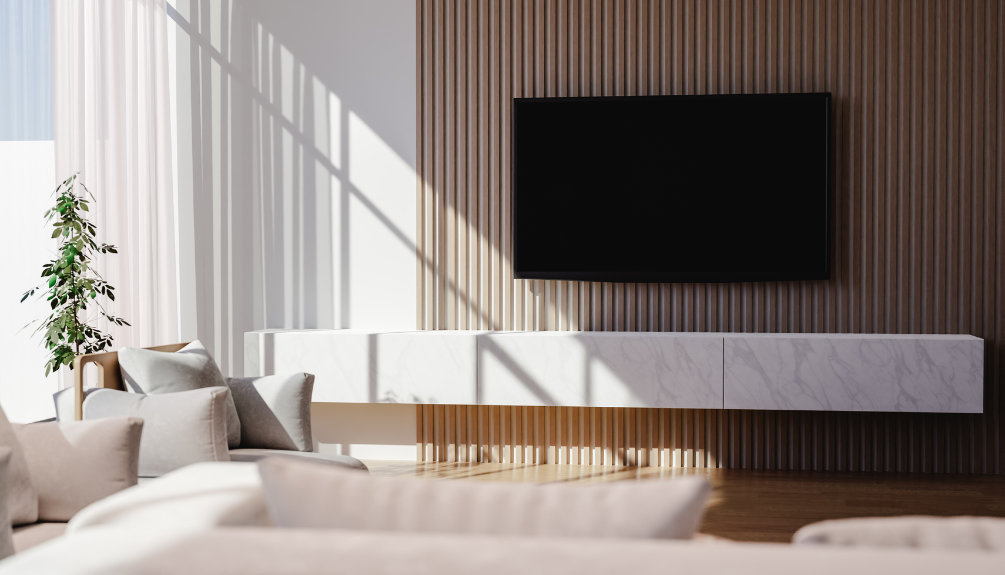 marble TV unit