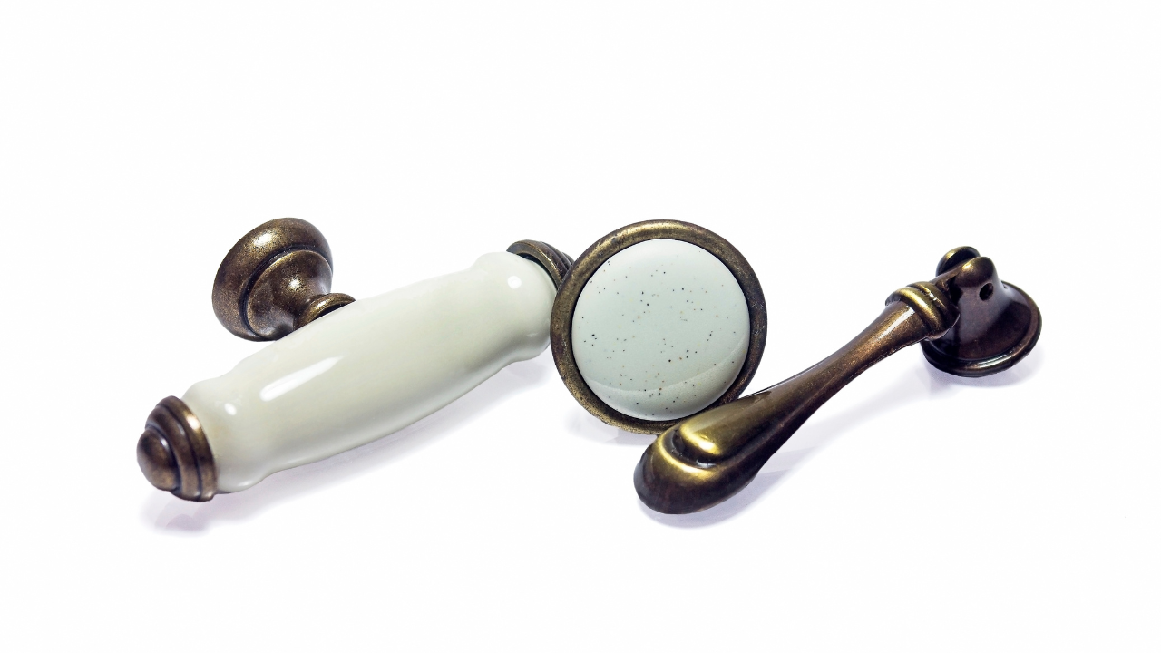 porcelain furniture handle