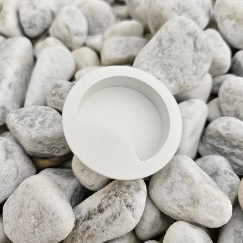 simple round cup handle kit for sliding door ID211