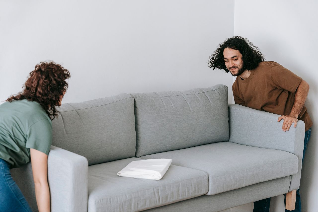 rearrange furniture